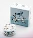Rocking Horse First Curl Trinket Pot in Gift Box NEW Collectable Porcelain Present for Baby Boy