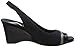 Anne Klein Sport Women's Pika Fabric Wedge Pump,Black,10 M US