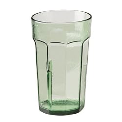 Laguna 6 Pack 8 Ounce Capacity Drinkware Tumblers - Break, Scratch, Stain Resistant - Commercial Dishwasher Safe - Clear Color