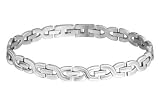 Uniquely Designed Linked Stainless Steel Bracelet