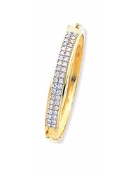 14K Gold Bangle Bracelet Mounting