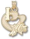 Philadelphia 76Ers "I Heart Logo" 3/4" Charm/Pendant