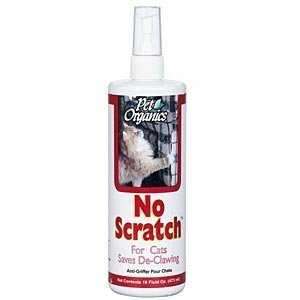 NaturVet No Scratch Spray for Cats, 16-Ounce