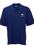 Denver Broncos Spiral Pass Big and Tall NFL Polo