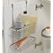 Over the Cabinet Door Basket (Chrome) (12"H x 11"W x 5"D)