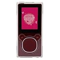 Hard Crystal Case for 4GB 8GB Microsoft Zune - Clear