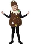 Child Xmas Pudding Costume - One size (Age 2-6)