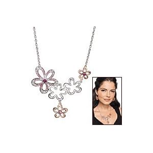 Avon Floral Accent Statement Necklace Avon Floral Accent Statement Necklace