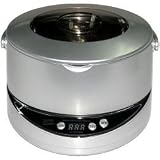 Produkt-Bild: JPL ULTRA 7050 Ultraschallreiniger mit abnehmbarem, kabellosem 750ml Tank - neues Modell in SILBER-Design