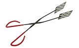 Charcoal Companion Non-Stick Spatula Scissor Tongs 15.75-inch