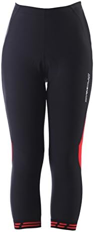 MSLNA Womens Summer Professional Comfort Cycling Long Pants Red L