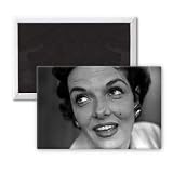 Jane Russell - 3x2 inch Fridge Magnet - large magnetic button - Magnet