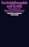 Produkt-Bild: Sozialphilosophie und Kritik (suhrkamp taschenbuch wissenschaft)