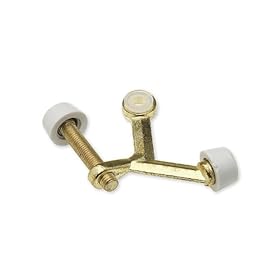  Hinge Pin Stop, Polished Brass Finish
