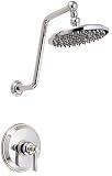 Danze D502657PNV Opulence Single-Handle Shower Faucet with 8-Inch Sunflower Showerhead, Polished Nickel