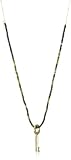 Mima "Desecheo" Gold-Plated and Garnet, Gold-Filled Chain