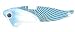 Heddon Sonar Flash Blade Baits Color: Blue (BL); Size: 1/4 oz. (1 7/8