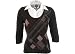 Petite Notations Argyle Print Duet Sweater
