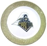 Purdue Boilermakers 4 Piece Dinner Plate Set