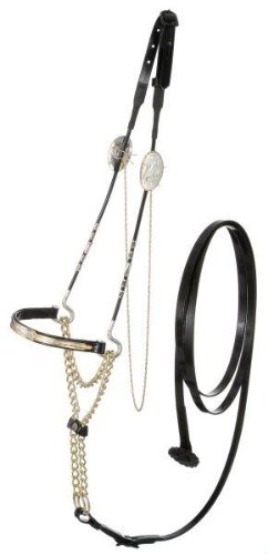 Royal King Gold/Silver Nose Arabian Show Halter