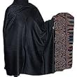 Wrap Shawls Wool Paisley Embroidered Outerwear 80 x 40 inches (psley375)