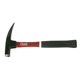 Plumb Fiberglass Handled Prospecting Hammer