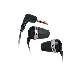 Koss "The Plug" Portable Headphones (colors vary)