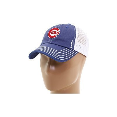 MLB Chicago Cubs Vintage Mesh Baseball Cap, White/Royal