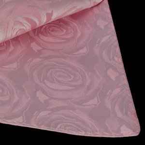 Swagger & Swoon Pale Pink Rose Silk Handkerchief