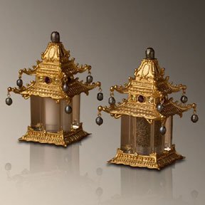 LObjet Pagoda salt & pepper shakers
