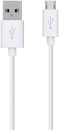 3ft USB a Male to Micro 5 Pin Male Cablefor Android Devices (White)