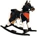 Plush Pinto Rocking Horse with Sound