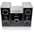 LG LFA840 - Micro system with iPod cradle - radio / CD / MP3 / USB audio player - glossy black
