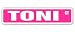 TONI Street Sign name kids childrens room door bedroom girls boys gift