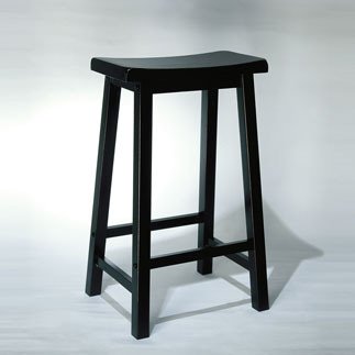 30H Barstool in Antique Black Finish