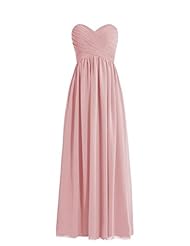 Chiffon Floor Length Pleated Empire   Waistline Sweetheart Homecoming Dress/Bridesmaid Dress/Pageant Dress/Prom Dress/Party Dress/Maxi Dress 