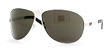 Gucci - GUCCI 1813 V9JR7 WHITE/DKGRAY  Designer Sunglasses