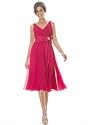 Adrianna Papell Silk Dance Dress, Petites