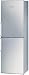 Exxcel Frost Free Fridge Freezer Silver (KGH34X63GB_SI)