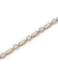14K Yellow Gold Diamond Bracelet