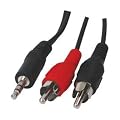 Bulk CABLE-458/2.5 C�ble Jack 3.5mm St�r�o Male vers 2 RCA Male