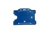 Blue Rigid ID Card Holder x 1