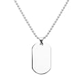Dog-Tag Anh�nger inkl Kugelkette aus Edelstahl - P5047