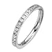 Channel Princess Cut Diamond Eternity Band 1.29cttw