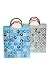 Gift Bags by Other Bargains Circle in Circle Blue & Silvery Duo