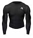  : Under Armour Heatgear Longsleeve T,black