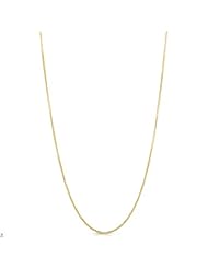 Amazing Ladies 18 Box Chain 14K Yellow Gold Gage 040 for Pendant New with Tag