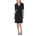 Merona&reg; Petites Johnny Collar Dress - Ebony