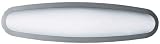 3 Way Modern Bathroom Light with Opal Glass
