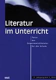 Produkt-Bild: Literatur im Unterricht : 11. Jahrgang, Heft 1